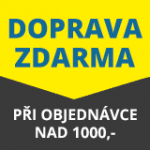 Při objednávce nad 1000 Kč, doprava přes Geis zdarma