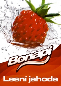 Bonapi LESNÍ JAHODA - točené limonády post-mix (10l kanystr)