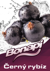 Bonapi ČERNÝ RYBÍZ - točené limonády post-mix (20l BIB)