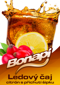 Bonapi LEDOVÝ ČAJ CITRON - točené limonády post-mix (20l BIB)