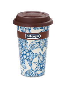 keramický hrnek na kávu DeLonghi BLU FLOWER DLSC064