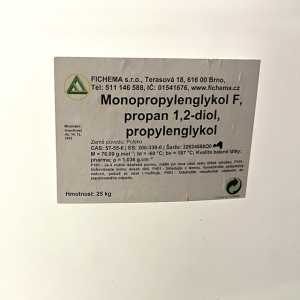 Glykol - potravinářská nemrznoucí kapalina