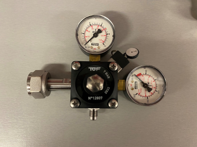 Redukční ventil CO2, 1 + 1 (7 bar)