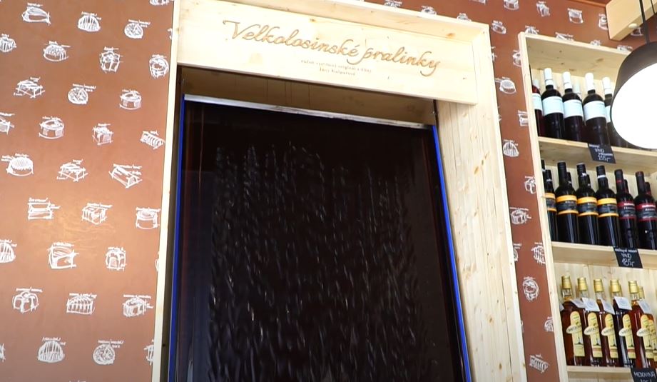 čokoládová stěna