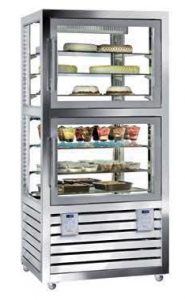 Kombinovaná chladící a mrazící vitrína QPG 520 V/S