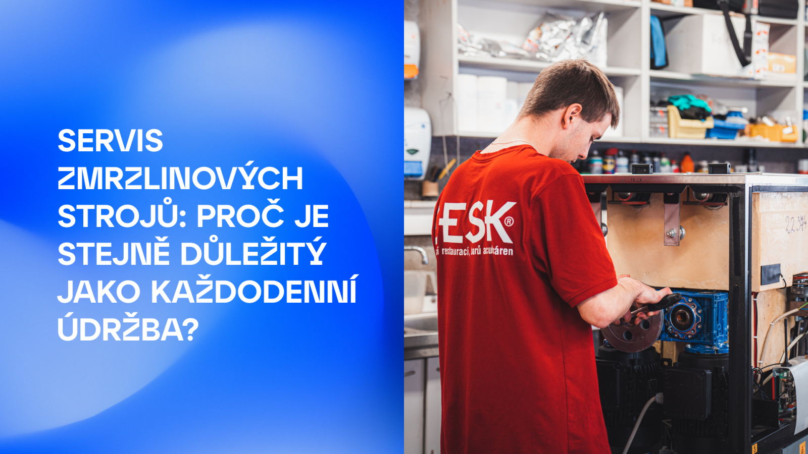 SERVIS ZMRZLINOVÝCH STROJŮ: PROČ JE STEJNĚ DŮLEŽITÝ JAKO KAŽDODENNÍ ÚDRŽBA?